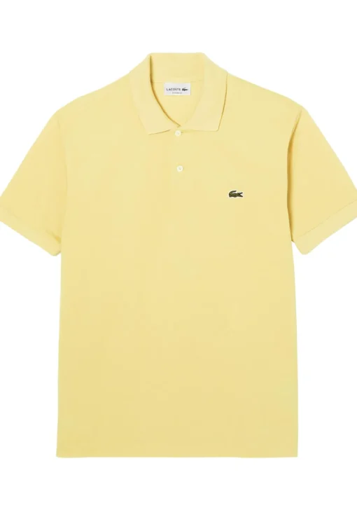 Lacoste Classic Fit polo, geel