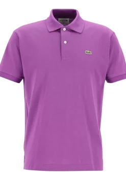 Lacoste Classic Fit polo, mauve paars