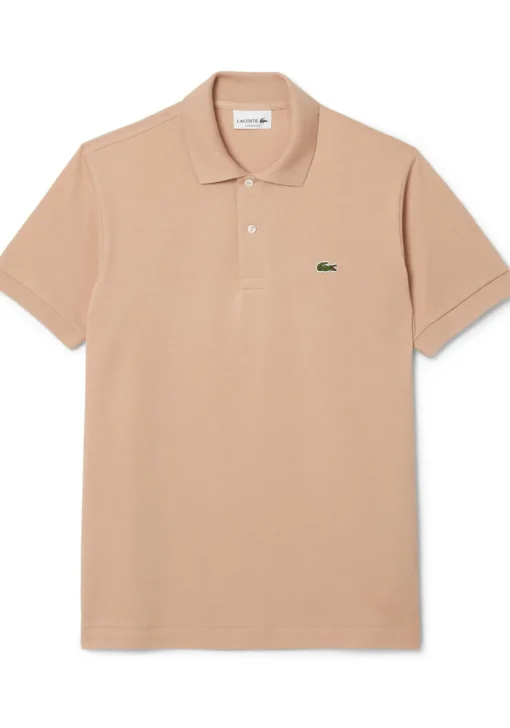 Lacoste Classic Fit polo, latte beige