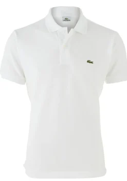 Lacoste Classic Fit polo, wit