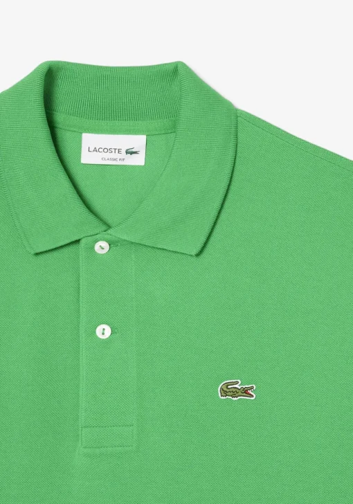 Lacoste Classic Fit polo, calathea groen