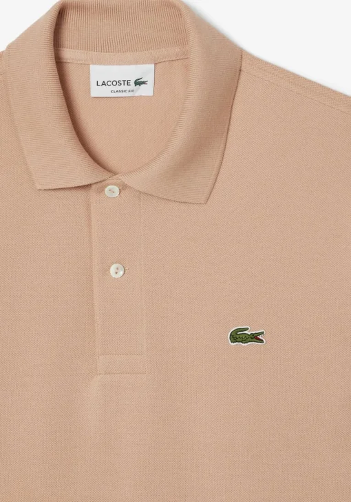 Lacoste Classic Fit polo, latte beige