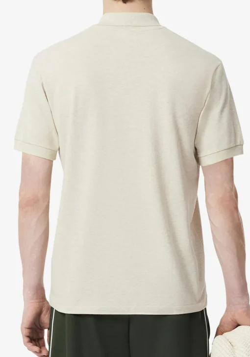 Lacoste Classic Fit polo, grijs beige