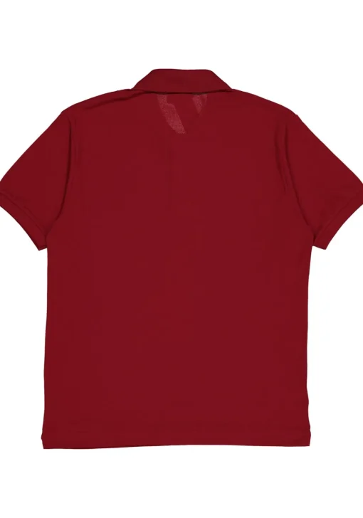 Lacoste Classic Fit polo, bordeaux rood
