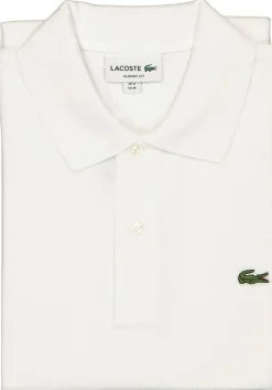 Lacoste Classic Fit polo, wit