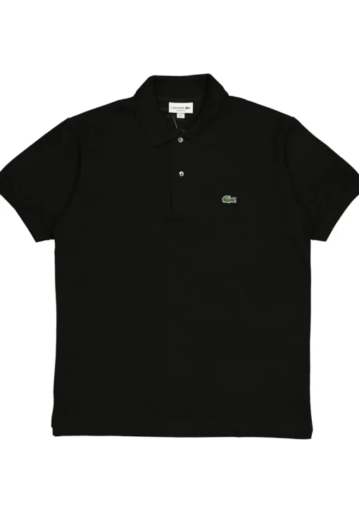 Lacoste Classic Fit polo, zwart