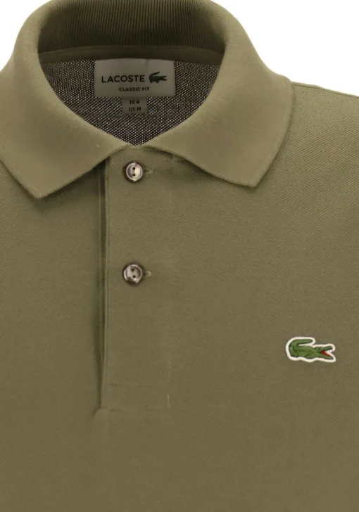 Lacoste Classic Fit polo, tank groen