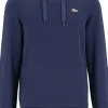 Lacoste heren hoodie sweatshirt, marine blauw