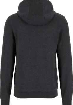 Lacoste heren hoodie sweatshirt, antraciet grijs melange
