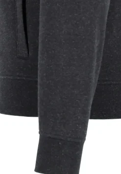 Lacoste heren hoodie sweatshirt, antraciet grijs melange