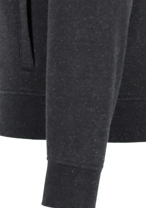 Lacoste heren hoodie sweatshirt, antraciet grijs melange