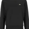 Lacoste heren sweatshirt, zwart