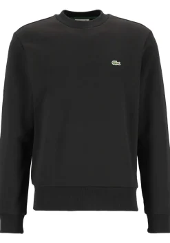 Lacoste heren sweatshirt, zwart