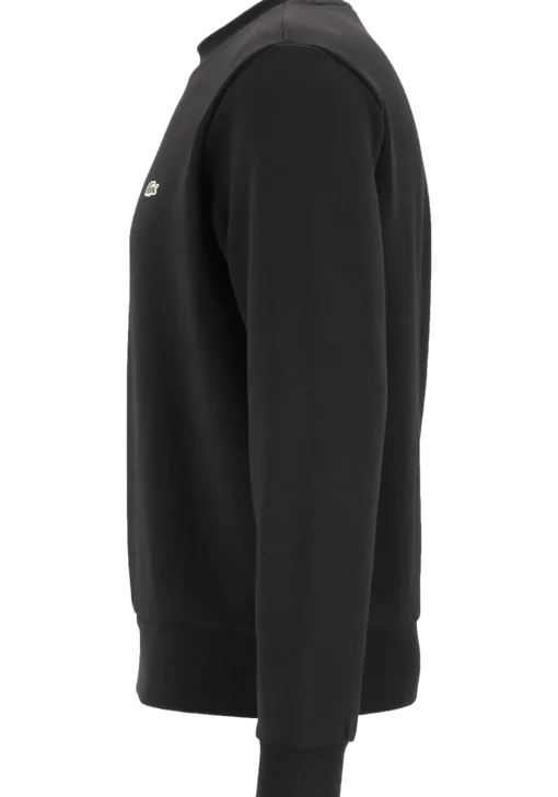 Lacoste heren sweatshirt, zwart