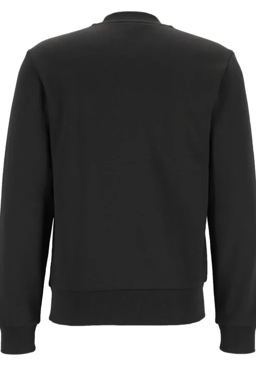 Lacoste heren sweatshirt, zwart