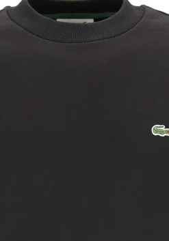 Lacoste heren sweatshirt, zwart