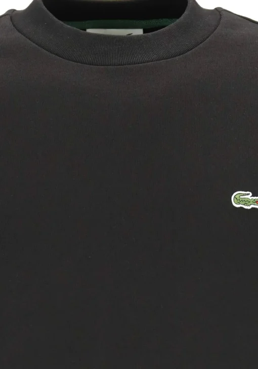 Lacoste heren sweatshirt, zwart