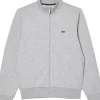 Lacoste heren sweatvest, lichtgrijs melange