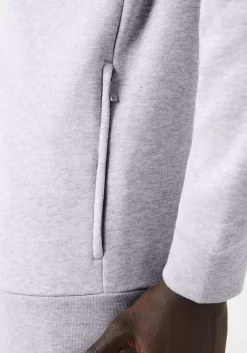 Lacoste heren sweatvest, lichtgrijs melange