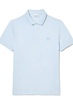 Lacoste Paris Stretch Pique Polo Regular Fit, beekjes blauw