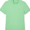 Lacoste Paris Stretch Pique Polo Regular Fit, limoen groen