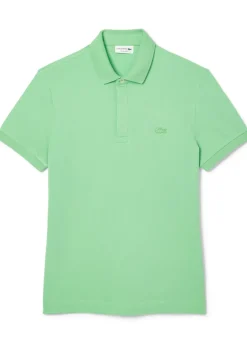 Lacoste Paris Stretch Pique Polo Regular Fit, limoen groen