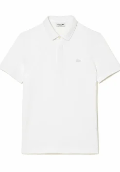 Lacoste Paris Stretch Pique Polo Regular Fit, wit