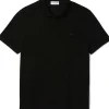 Lacoste Paris Stretch Pique Polo Regular Fit, zwart