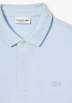 Lacoste Paris Stretch Pique Polo Regular Fit, beekjes blauw