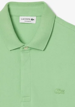 Lacoste Paris Stretch Pique Polo Regular Fit, limoen groen