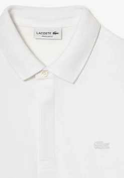 Lacoste Paris Stretch Pique Polo Regular Fit, wit