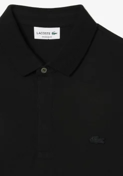 Lacoste Paris Stretch Pique Polo Regular Fit, zwart
