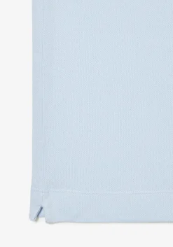 Lacoste Paris Stretch Pique Polo Regular Fit, beekjes blauw