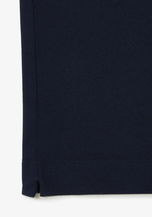 Lacoste Paris Stretch Pique Polo Regular Fit, navy blauw