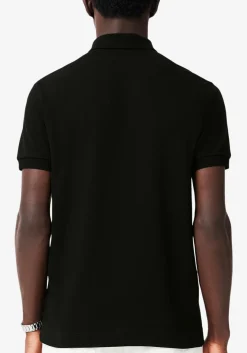 Lacoste Paris Stretch Pique Polo Regular Fit, zwart