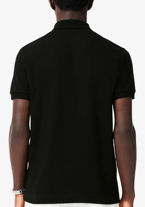 Lacoste Paris Stretch Pique Polo Regular Fit, zwart
