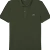 Lacoste Slim Fit polo, army groen