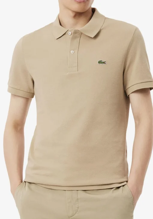 Lacoste Slim Fit polo, beige