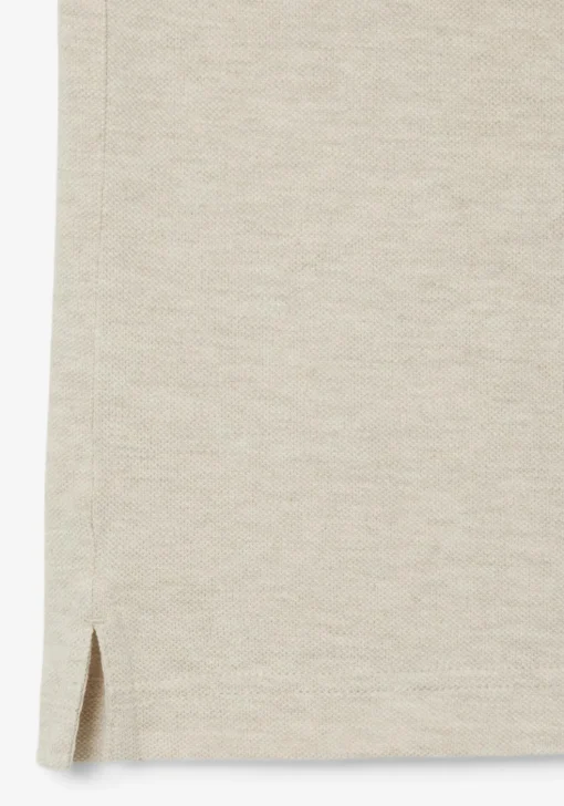Lacoste Slim Fit polo, grijs beige