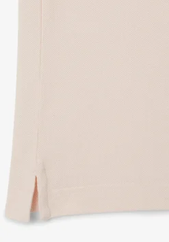 Lacoste Slim Fit polo, licht zalmroze
