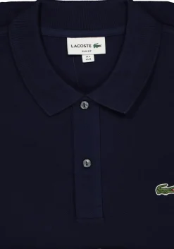 Lacoste Slim Fit polo, marine blauw
