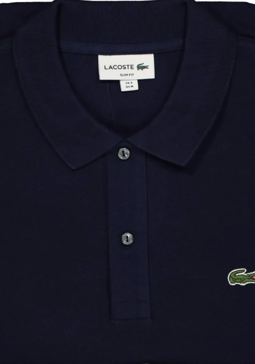 Lacoste Slim Fit polo, marine blauw