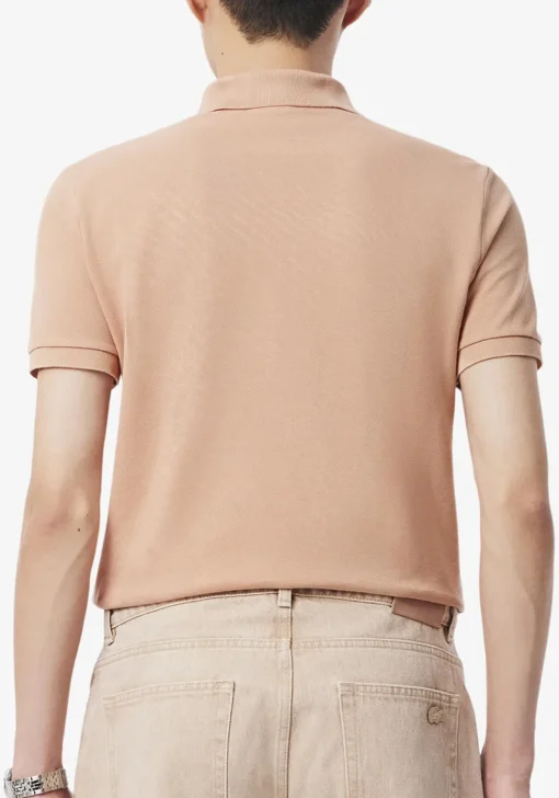Lacoste Slim Fit polo, zalmroze