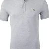 Lacoste Slim Fit polo, zilvergrijs