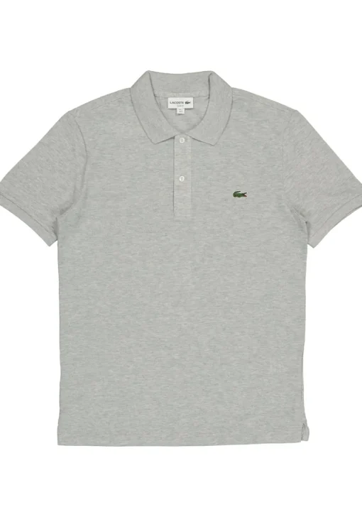 Lacoste Slim Fit polo, zilvergrijs