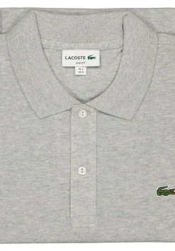 Lacoste Slim Fit polo, zilvergrijs