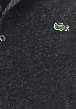 Lacoste Sport polo slim fit, ultra lightweight knit, antraciet grijs