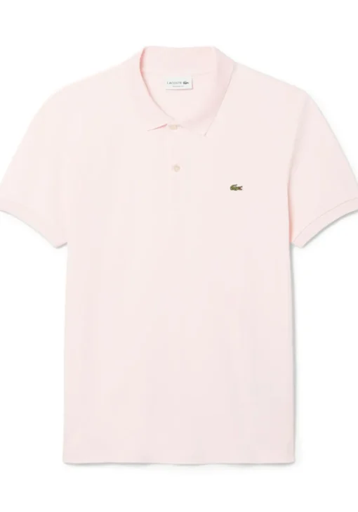 Lacoste Ultra Soft Polo Regular Fit, lichtroze