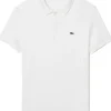 Lacoste Ultra Soft Polo Regular Fit, wit