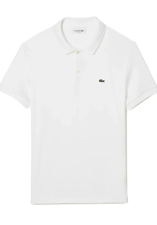 Lacoste Ultra Soft Polo Regular Fit, wit